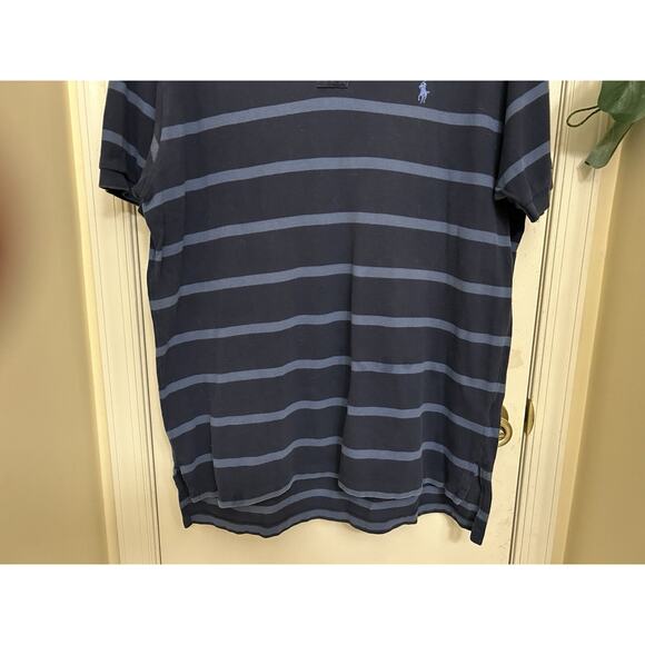Polo Ralph Lauren Preppy Nautical Stripes Coastal Casual Polo - Picture 3 of 8